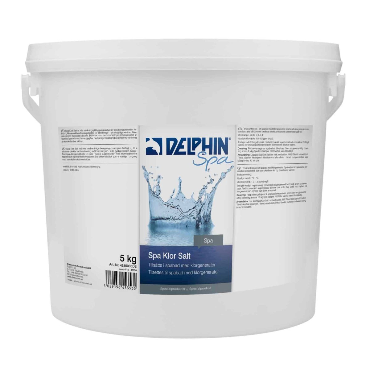 Delphin Spa Klor Salt 5kg - Bild 2