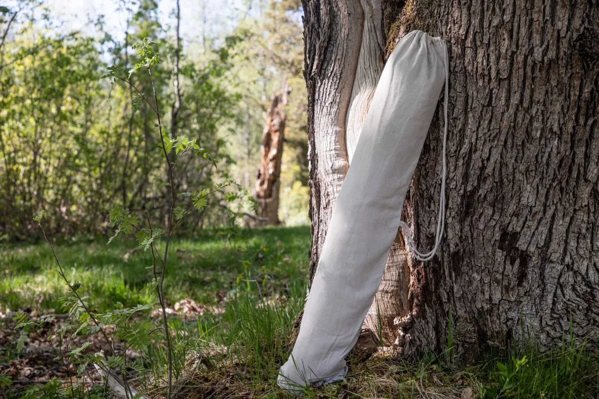 Hängstol Utomhus – Venture Home Culasi Vit med Gungfunktion inkl. dyna - Bild 4