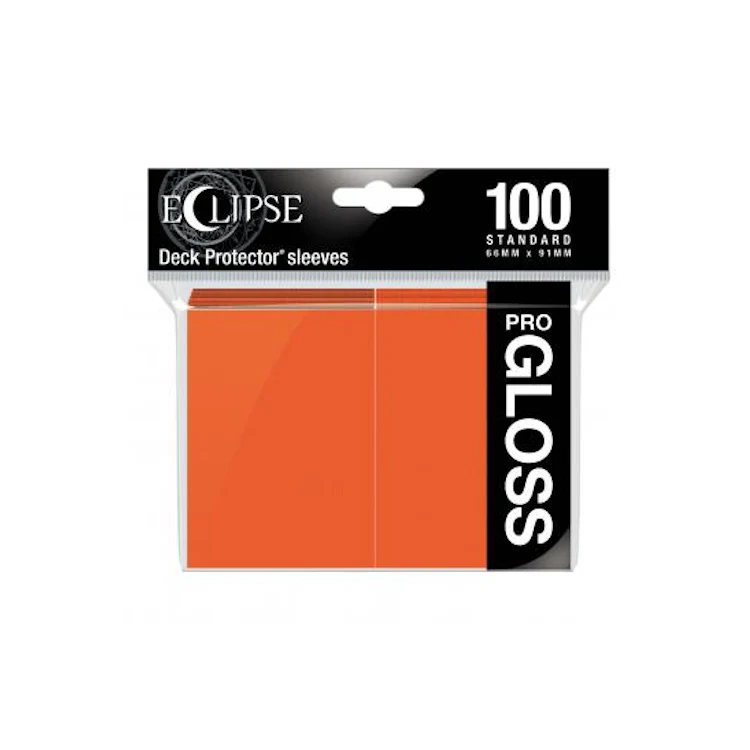 Eclipse Gloss Standard Sleeves: Pumpkin Orange - Ultra pro - Bild 2