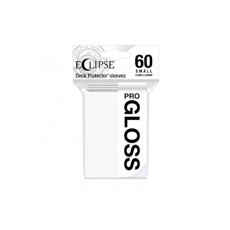 Eclipse Gloss Small Sleeves: Arctic White (60 st) - Ultra pro - Bild 2