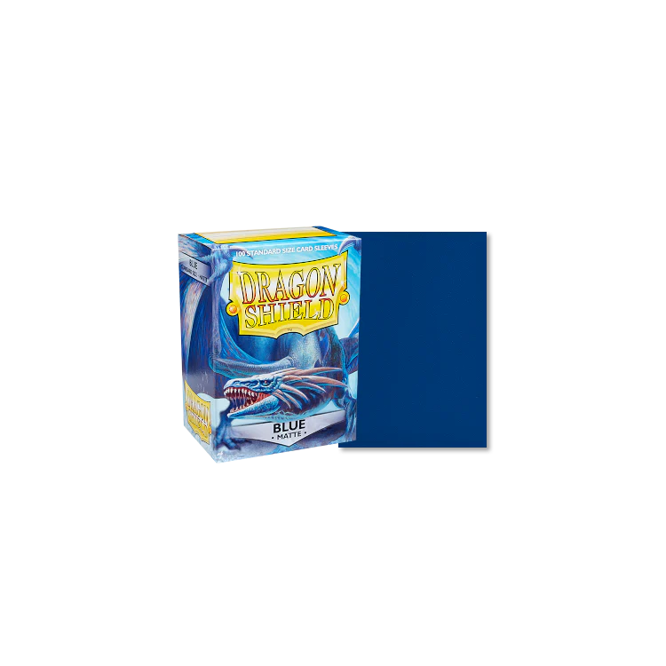 Dragon Shield Matte Blue (100 st) - Bild 2