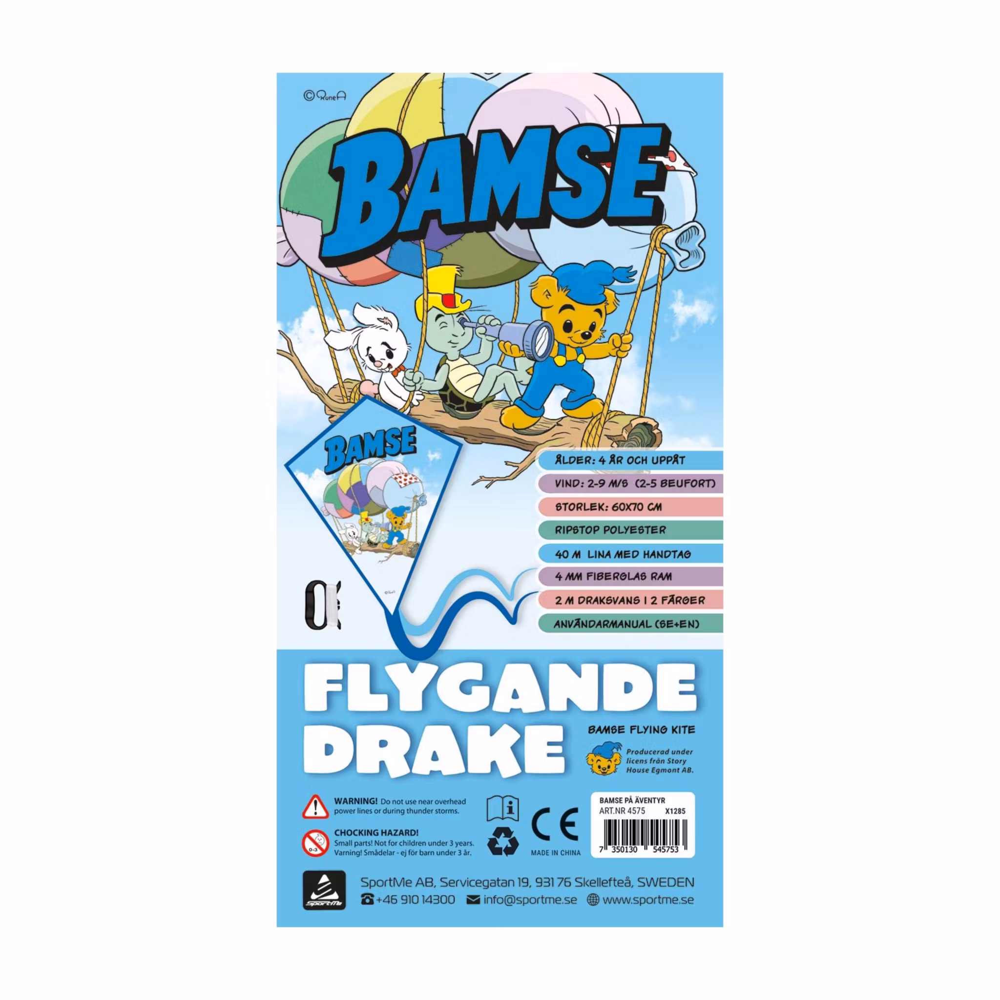Drake bamse på äventyr - Bild 4