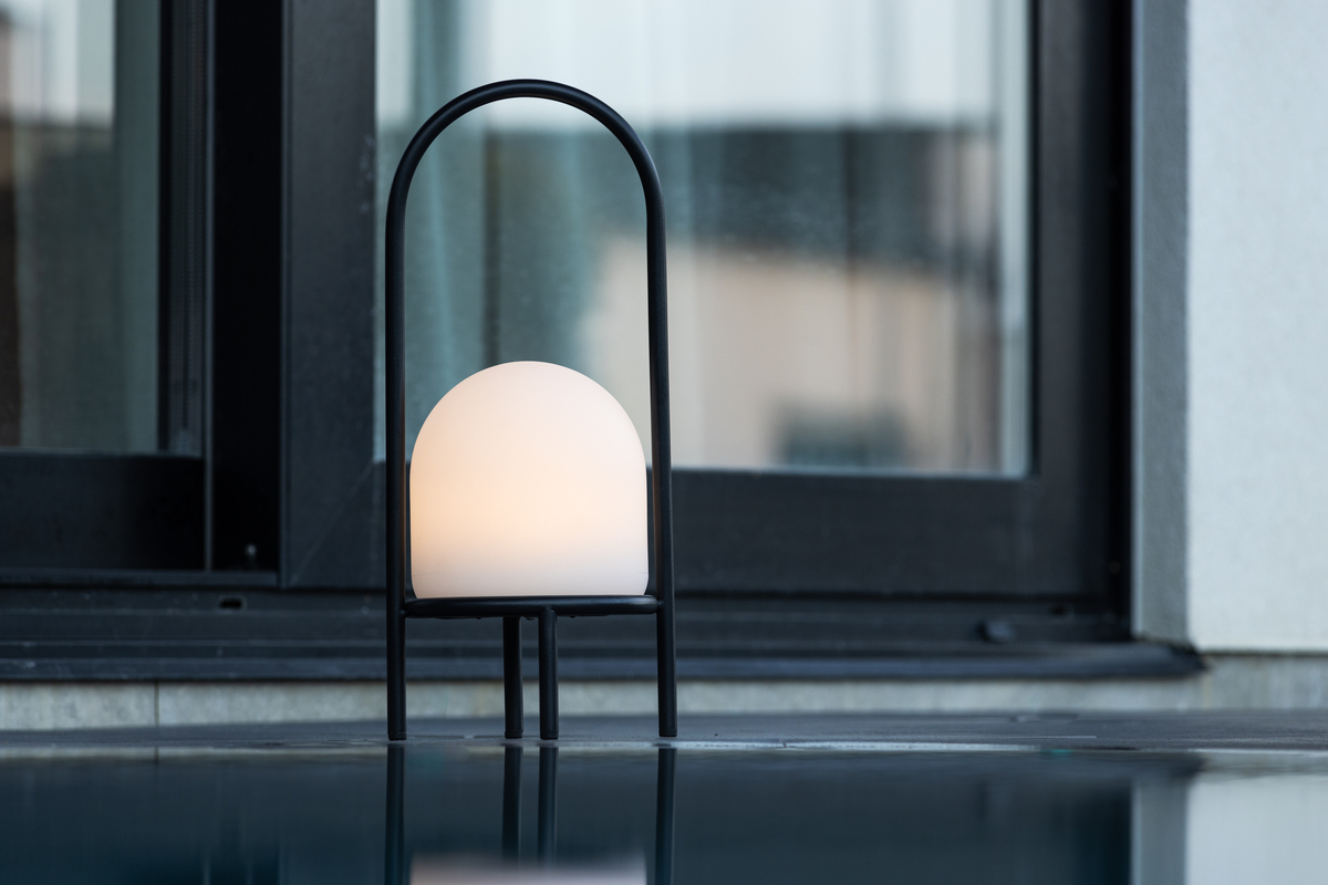 Batteridriven Bordslampa Utomhus Venture Home Colie Ø19×43 Svart/Vit LED - Bild 3