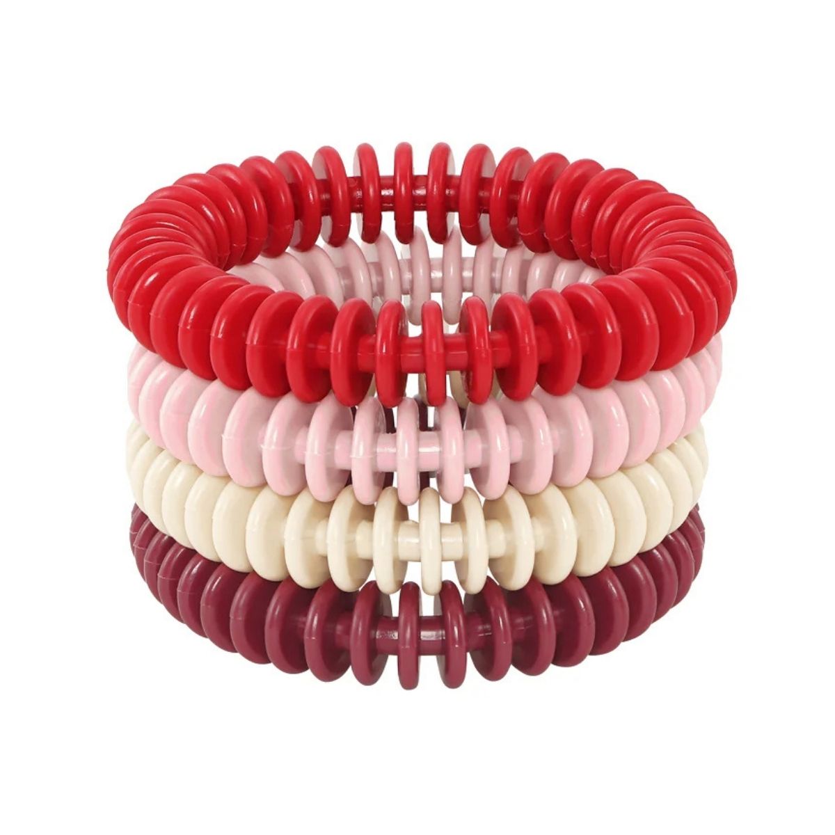 Dykleksaker Petites Pommes – Albert Pool Sinkers Creme/Signal/Ruby/French 4-pack - Bild 2