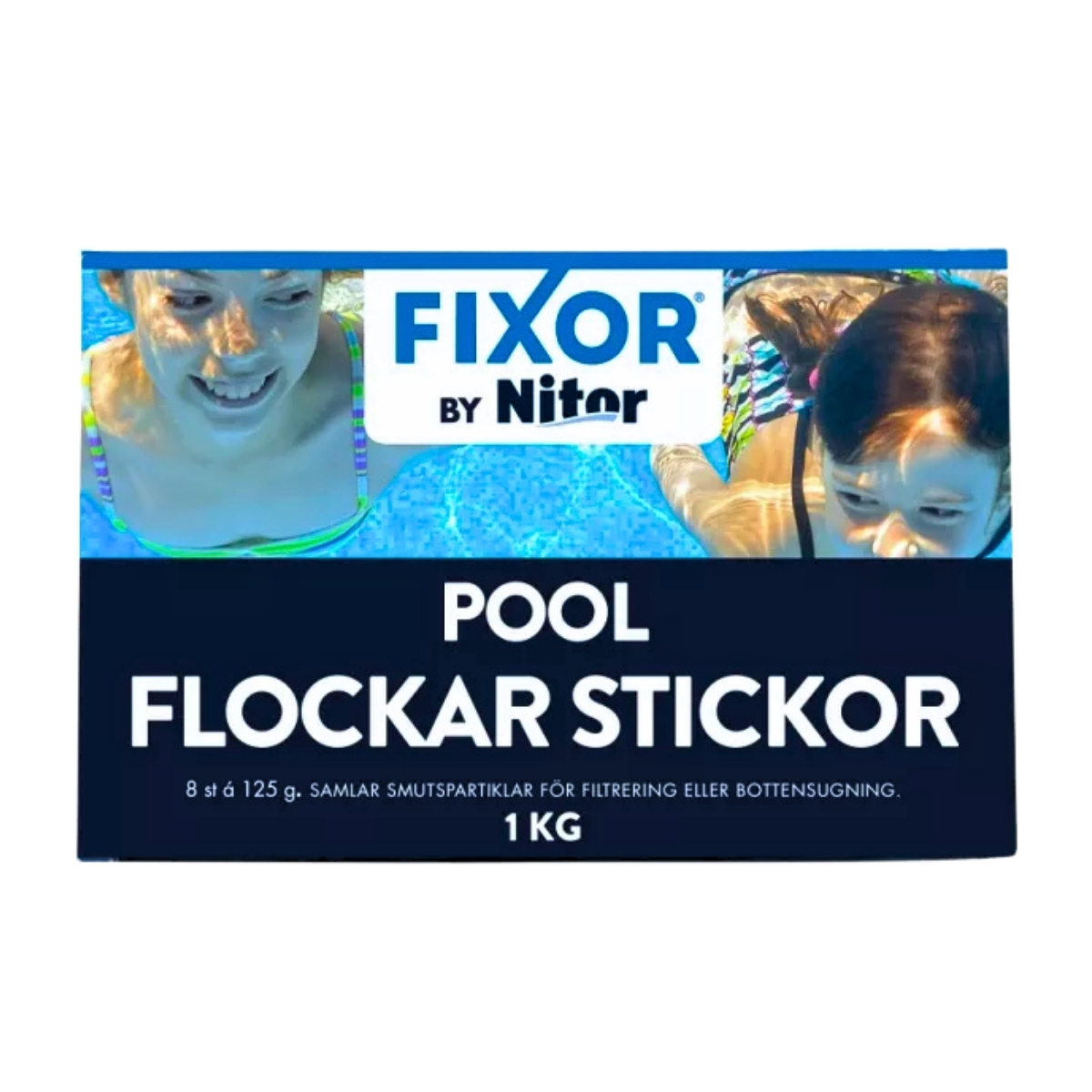 Flockningsmedel Pool Fixor by Nitor Flockar Sticks 8st - Bild 2