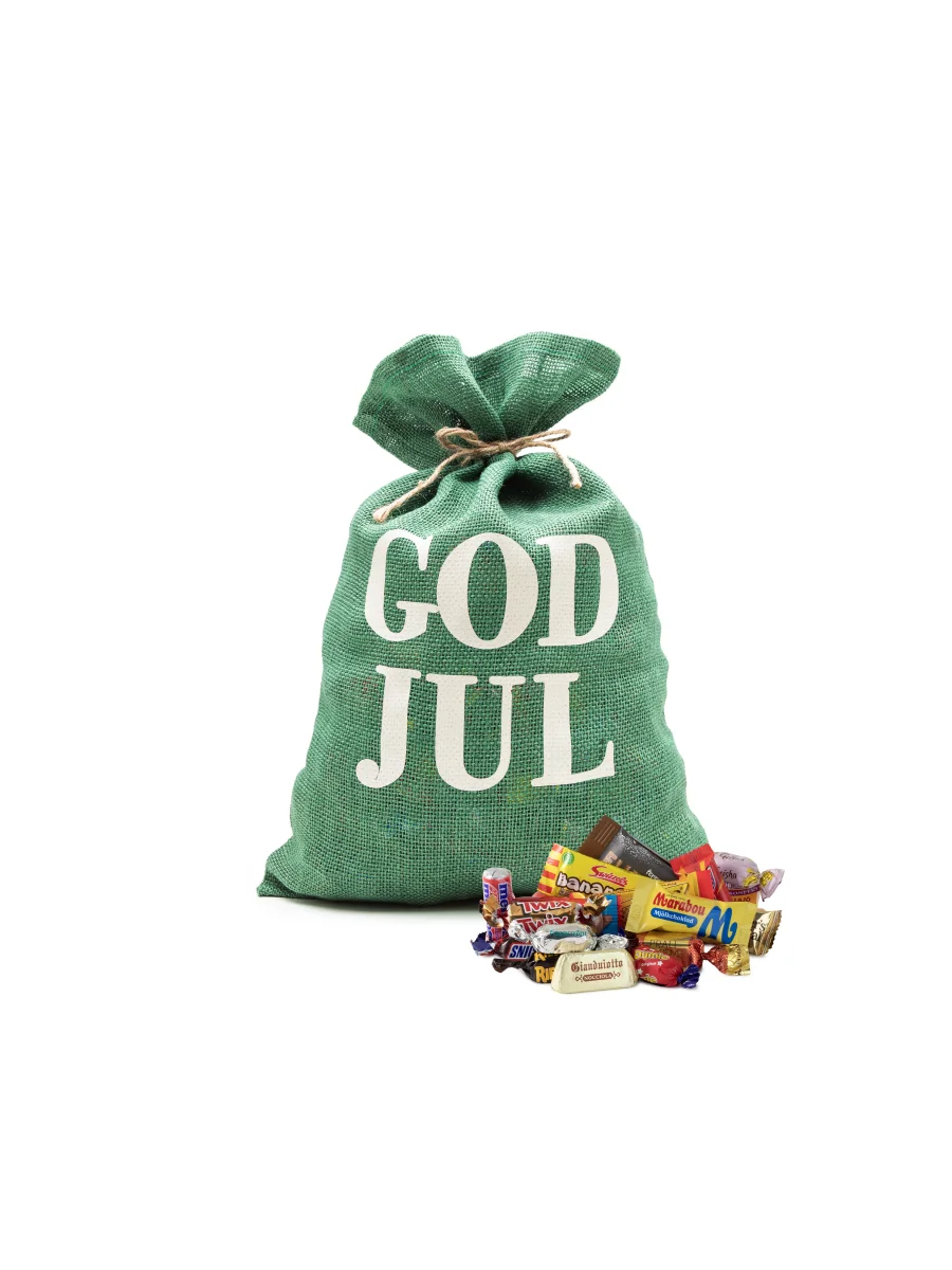 Jutesäck Grön - Bild 2