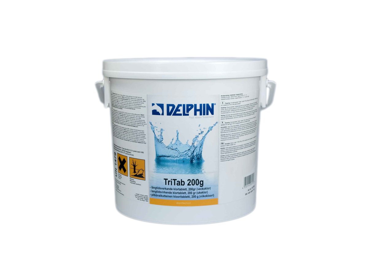 Klorpuckar Delphin Tritab 200g, 5kg - Bild 2