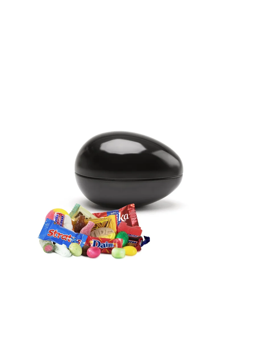 Påskeegg Sort 15 cm