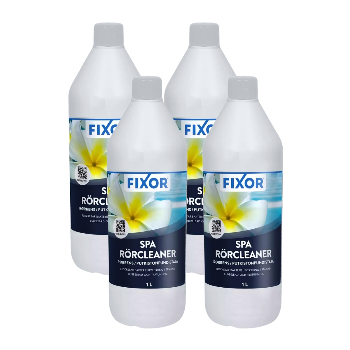 Rörrengöring Fixor by Nitor Rör Cleaner 1l, 4-pack - Bild 2
