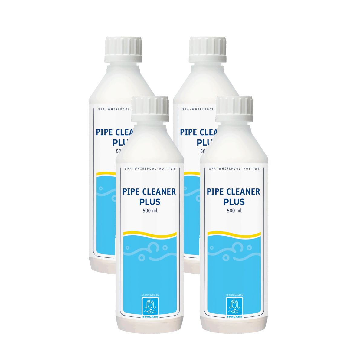 Rörrengöring SpaCare Pipe Cleaner Plus 500ml 4-pack - Bild 2