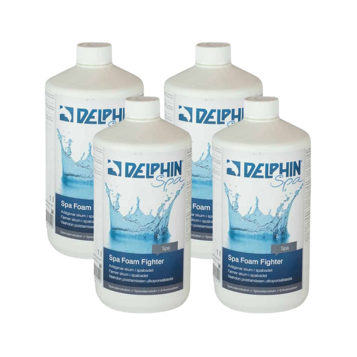 Skumborttagare Delphin Spa Foam Fighter 1L 4-pack - Bild 2