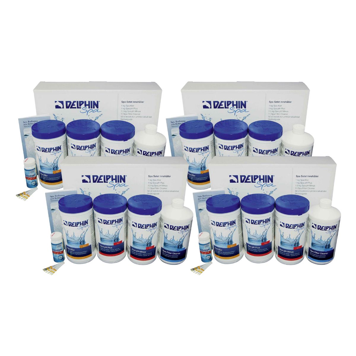 Startpaket Delphin Spa Startset Klor 4-pack - Bild 2