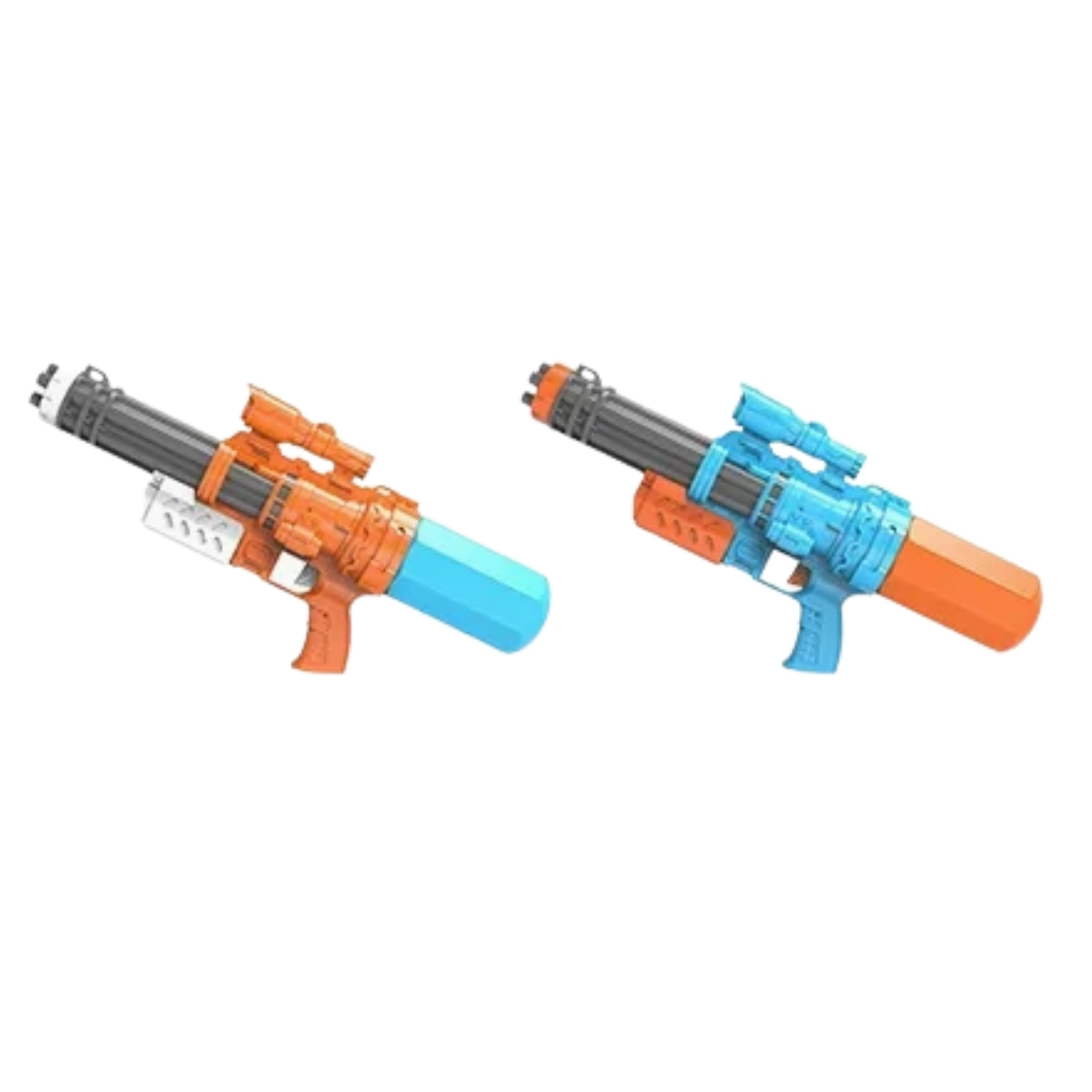 Vattenpistol 40 cm Blå/Orange – Vattenspruta - Bild 2