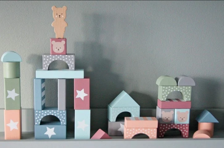 Byggklossar teddy - Bild 2