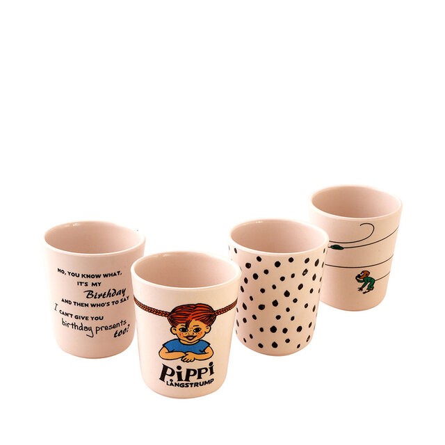 Pippi 100% melamine tableware 4 tumbler - Bild 2