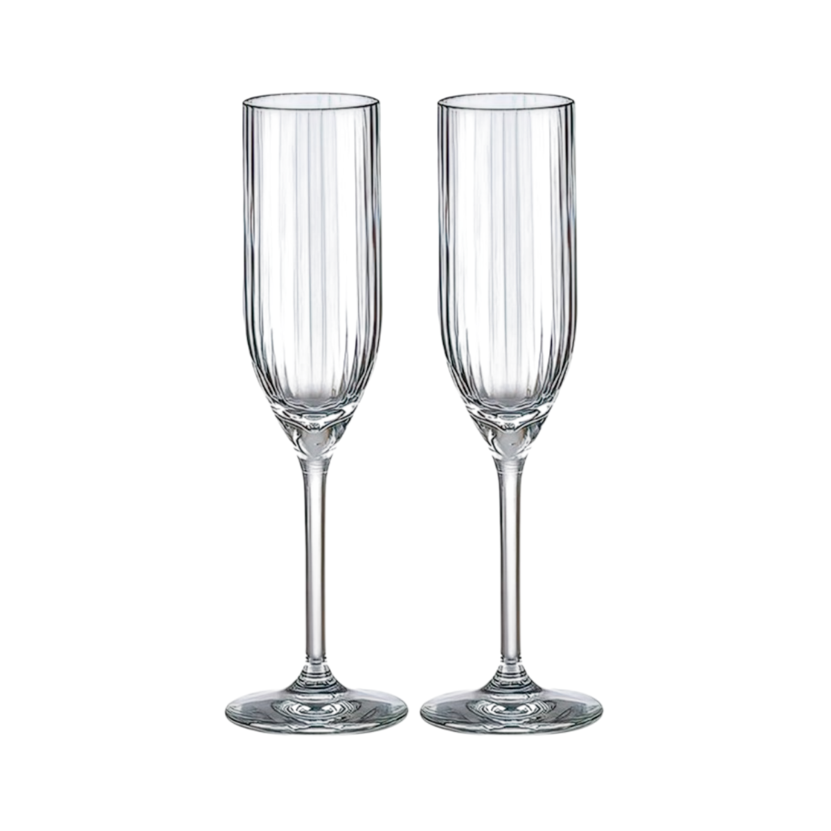 Champagneglas Plast Stripe 18cl 2-pack - Bild 2