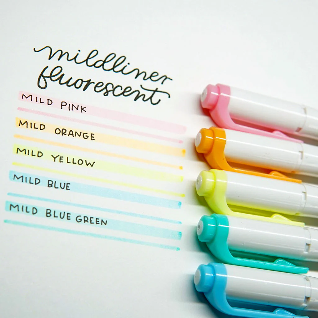 Zebra Mildliner Highlighter Pastel set - Bild 3